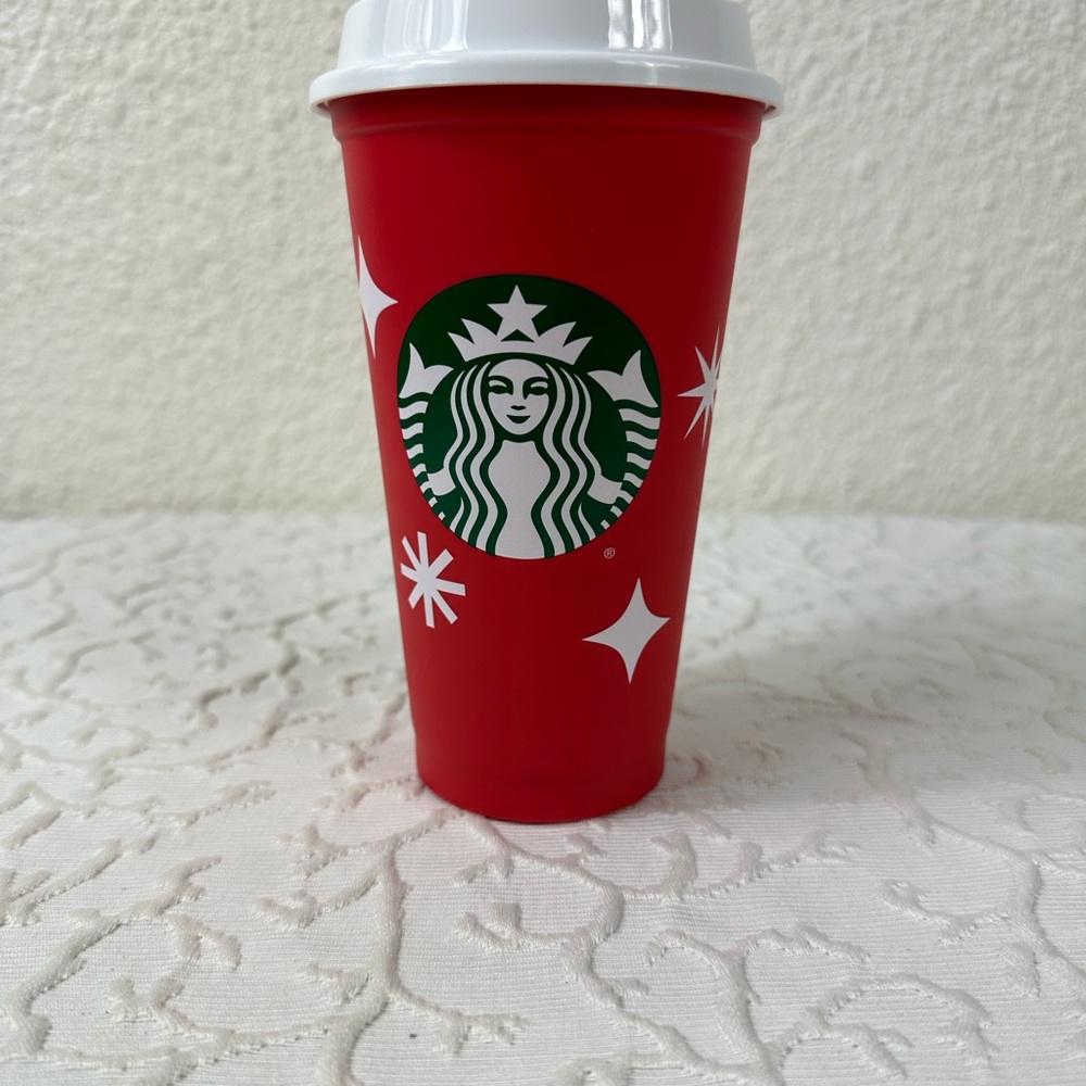 Starbucks Holiday Red Cup Travel Coffee Cup 25 Years of Holiday Cup Cheer